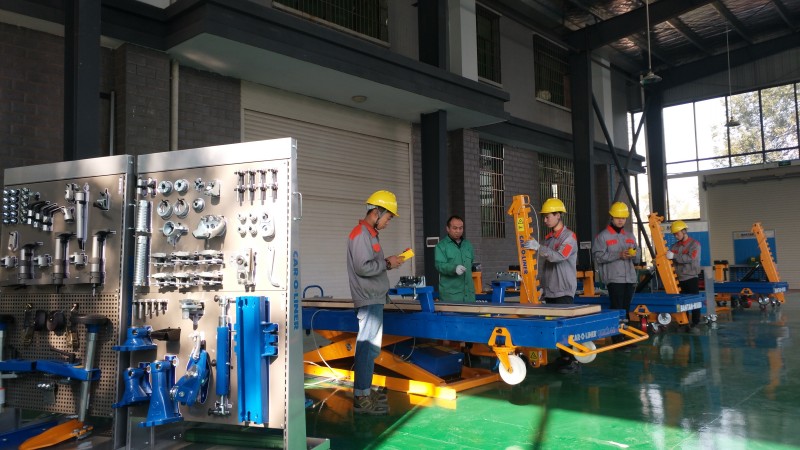 車身修理一體化實訓室