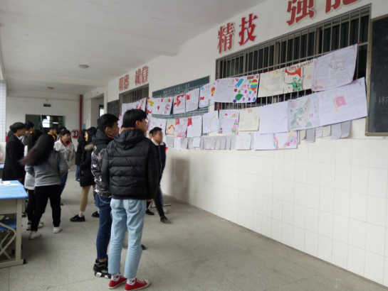 機械工程系開展“學習十九大精神”手抄報及征文比賽作品展(圖文)